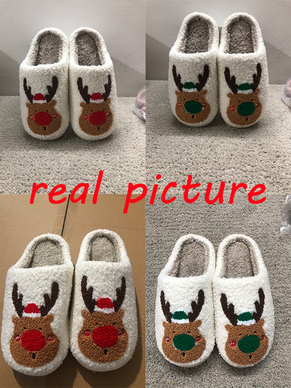 Dancer Christmas Home Slippers