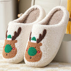 Dancer Christmas Home Slippers