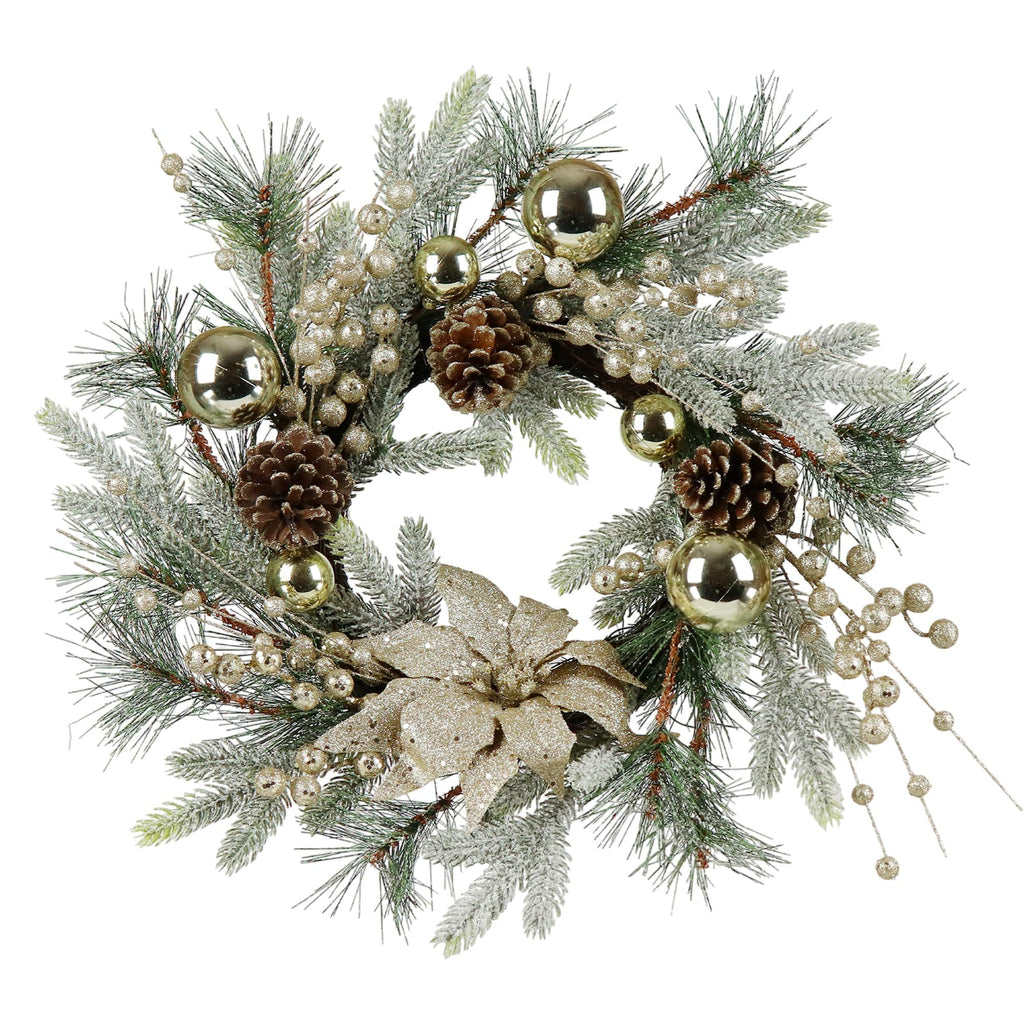Comet Christmas Wreath
