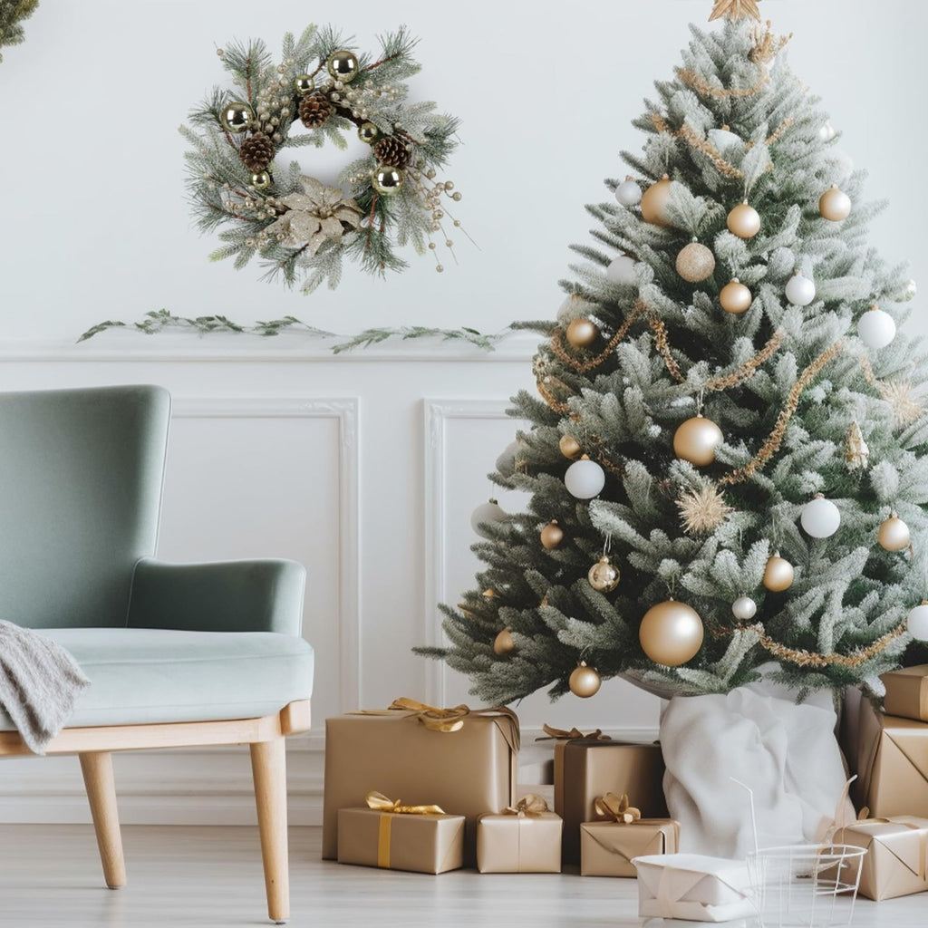 Comet Christmas Wreath