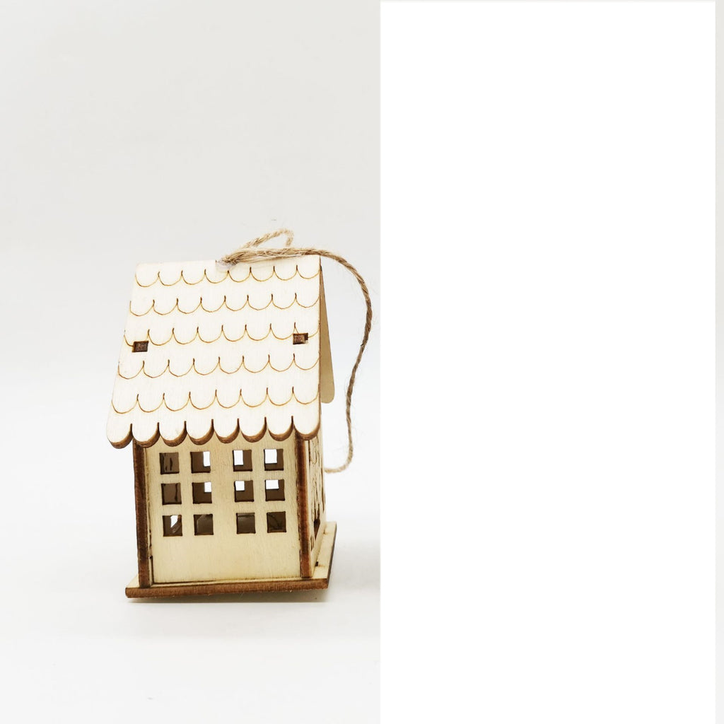 Manualidades navideñas de madera, decoraciones navideñas para casas pequeñas