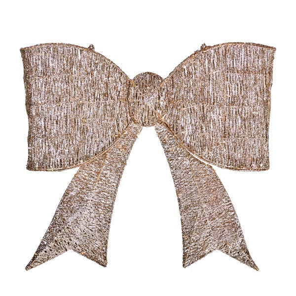 Cupid Outdoor Lighted Christmas Bowknot