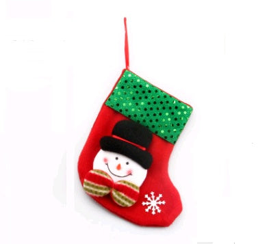 Decoraciones navideñas Calcetines de Papá Noel Colgante de árbol de Navidad Calcetines navideños Bolsa de regalo Bolsa de Navidad