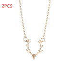 Rudolph Christmas Antlers Necklace