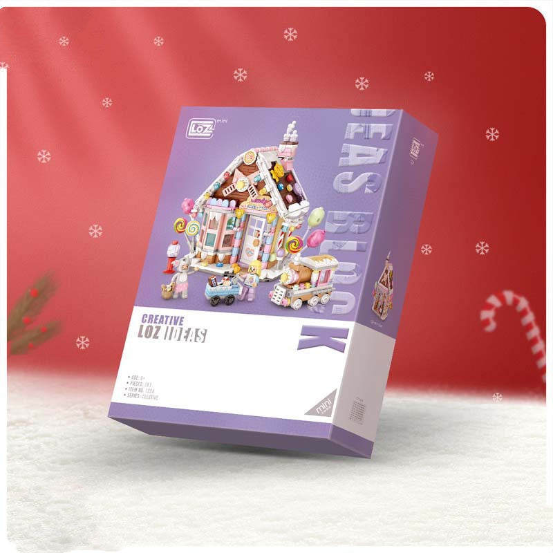 Bloques de construcción de rompecabezas para regalos de Navidad