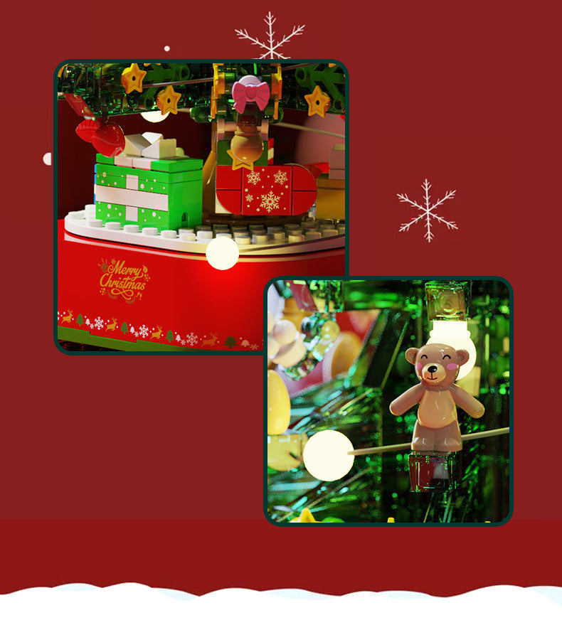 Rompecabezas de la sabiduría ensamblado para niñas, regalo de Navidad