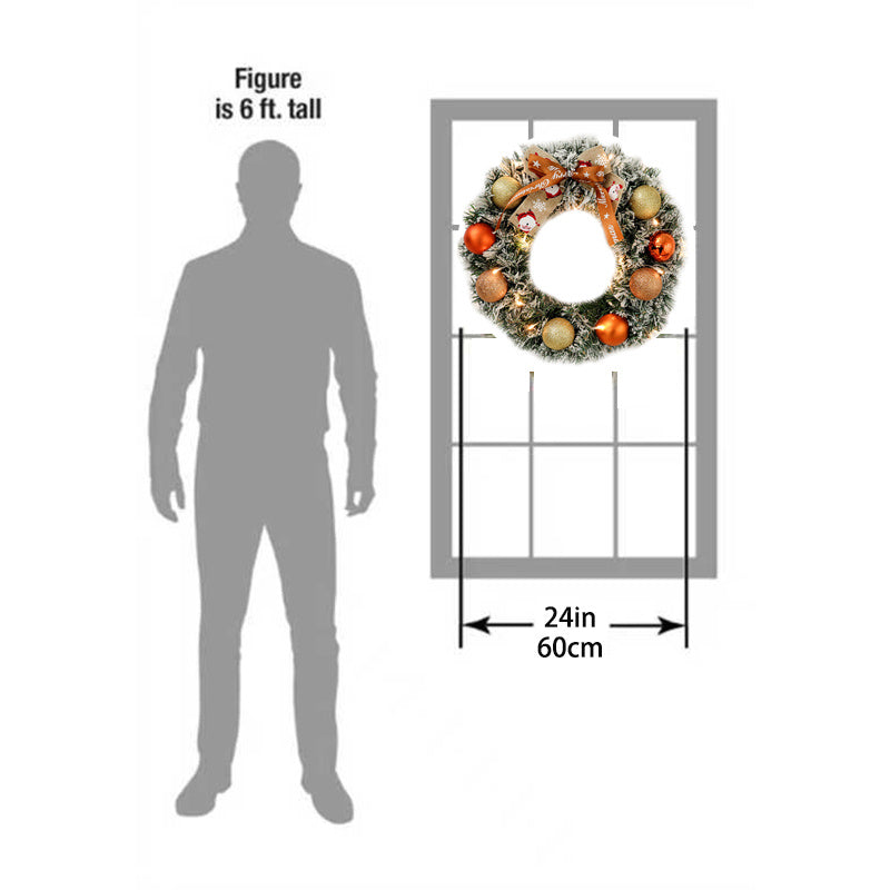 Prancer Christmas Wreath