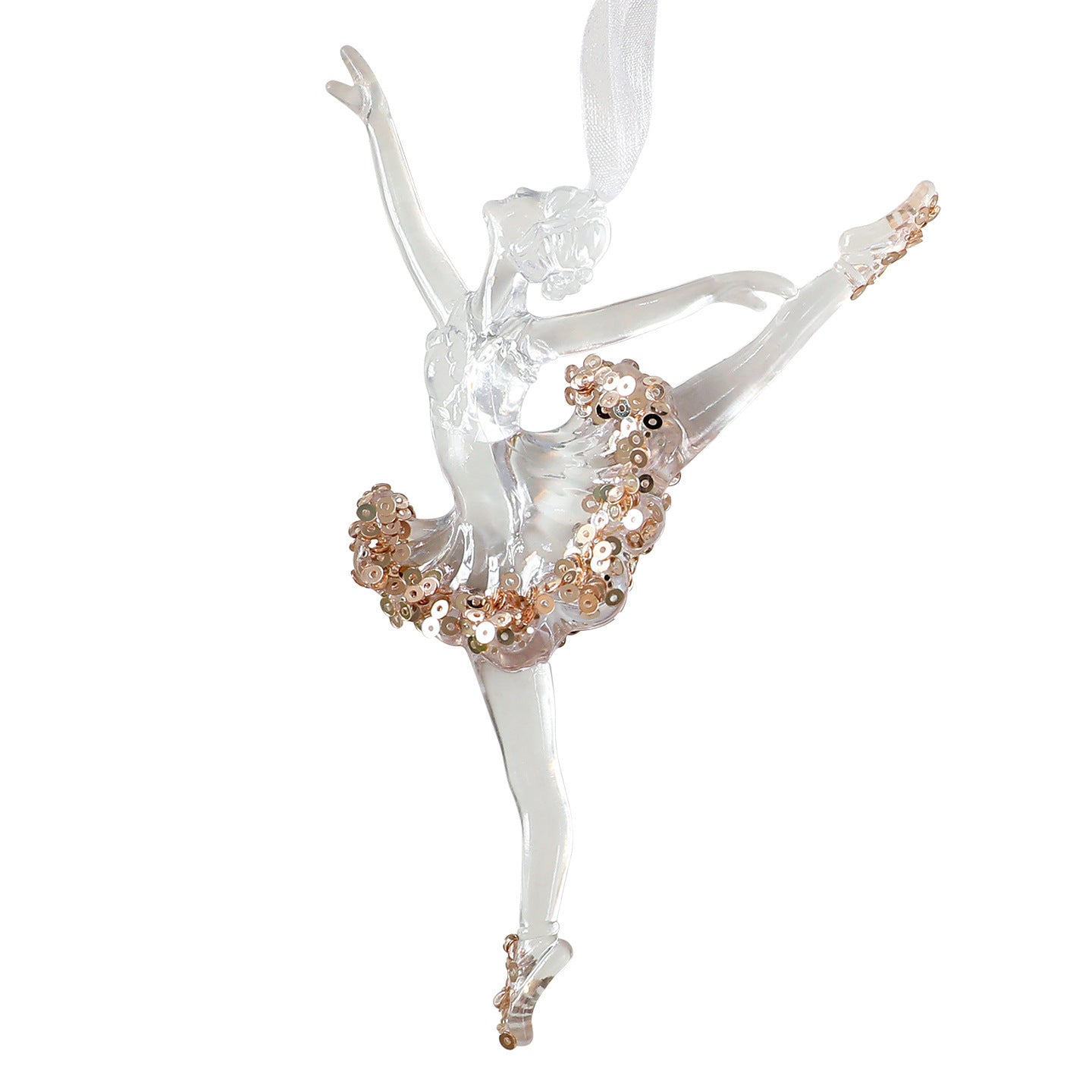 Blitzen Squined Christmas Ornament