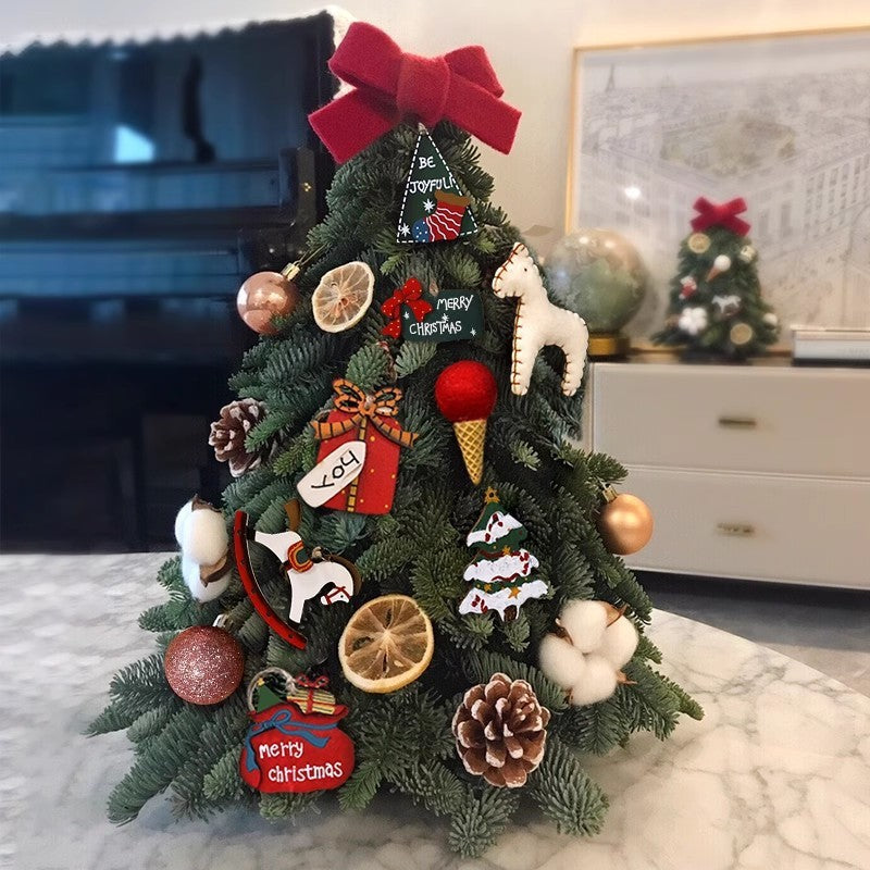 Árbol de Navidad con luces y sistema de cifrado para decoración navideña