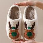 Dancer Christmas Home Slippers