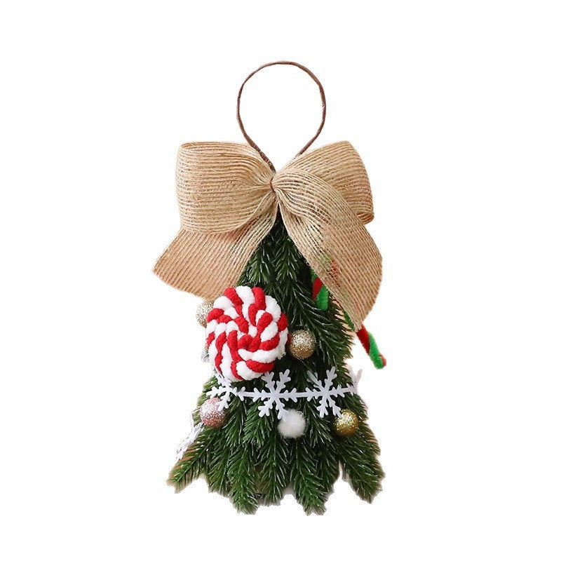 Mini adornos navideños para el árbol de Navidad, decoraciones navideñas hechas a mano