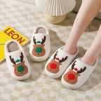 Dancer Christmas Home Slippers