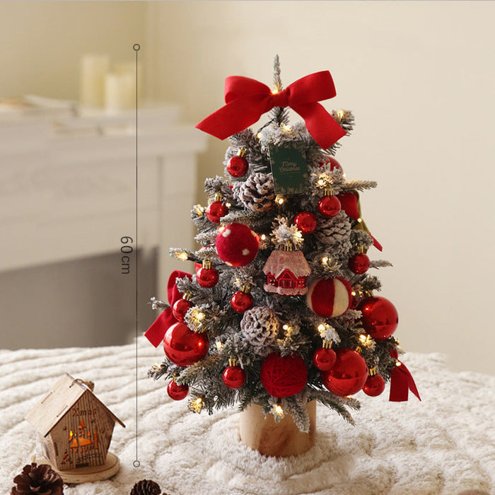 Árbol de Navidad con luces y sistema de cifrado para decoración navideña