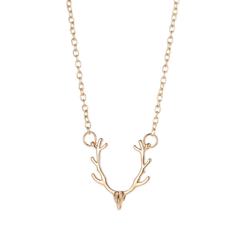 Rudolph Christmas Antlers Necklace