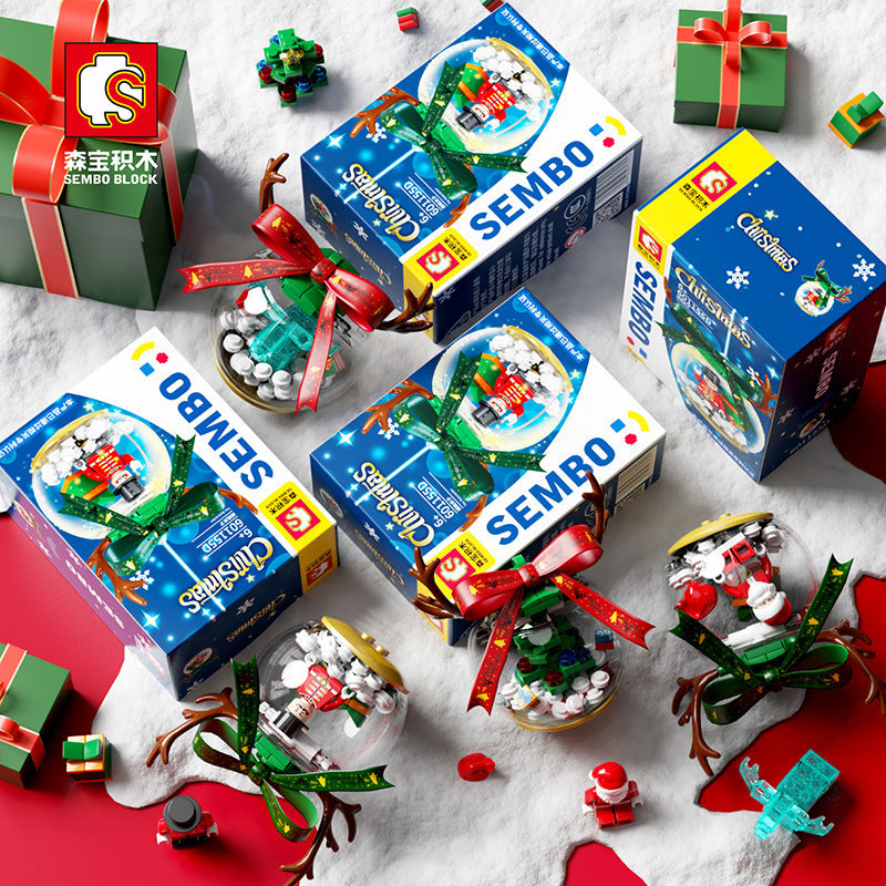 Rompecabezas de la sabiduría ensamblado para niñas, regalo de Navidad